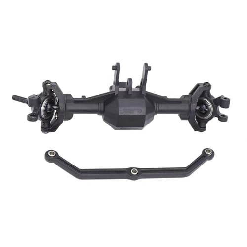 Kompatibel Mit Traxxas Trx-4m 1/18 RC Crawler Ersatzzubehör Upgrade-Teile Kunststoff Vorne Hinten Gerade Achse Set Vorder Hinterachse RC(Front) von JVRWSC