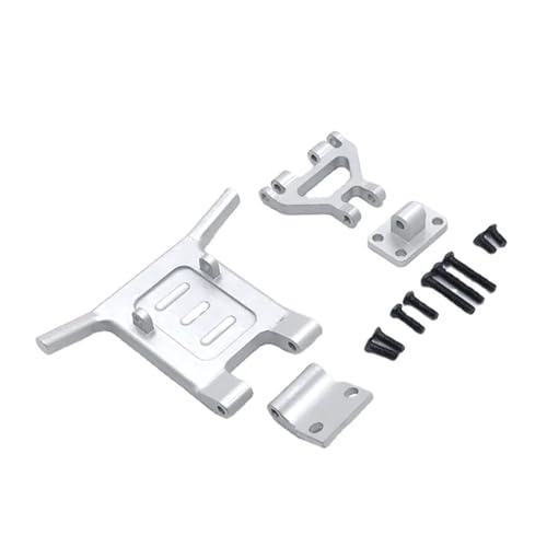 Kompatibel Mit WLtoys 144001 144002 124016 124017 124018 124019 RC-Auto-Upgrade-Modifikationsteile Für Universelle Frontstoßstange Aus Metall RC-Zubehör(Silver) von JVRWSC