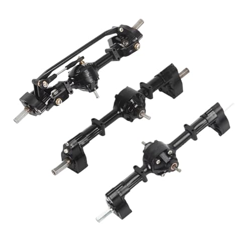 Kompatibel Mit WPL B16 B36 6X6 6WD 1/16 RC-Auto-Upgrade-Teile Zubehör 3-teiliges Portalachsen-Set Vorne, Mitte, Hinten Vorder Hinterachse RC Kompatibel Mit WPL B16 B36 6X6 6WD 1/16 RC-Auto-Upgrade-Teile Zubehör 3-teiliges Portalachsen-Set Vorne, Mitte, Hinten Vorder Hinterachse RC von JVRWSC