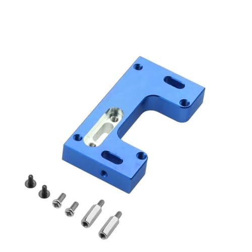 Kompatibel Mit WPL C14 C24 B14 B24 Für MN D90 Für MN99S RC Autoteile Zubehör Metallbatteriehalterung Für Sitz Mit Balken-Querträger-Set Ferngesteuerte Autoteile(Blue,Battery Mount) von JVRWSC
