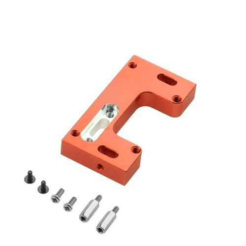 Kompatibel Mit WPL C14 C24 B14 B24 Für MN D90 Für MN99S RC Autoteile Zubehör Metallbatteriehalterung Für Sitz Mit Balken-Querträger-Set Ferngesteuerte Autoteile(Red,Battery Mount) von JVRWSC