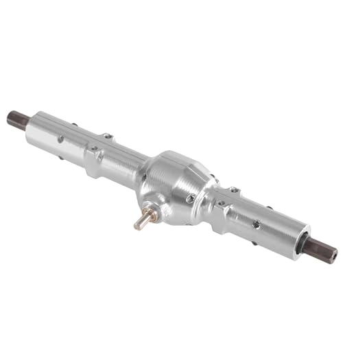 Kompatibel Mit WPL C14 C24 C54 C74 Für FAYEE Für JJRC 1/16 Für WPL 1/10 D12 D42 RC-Auto-Upgrade-Teile, Hinterachsbaugruppe Aus Aluminiumlegierung Vorder Hinterachse RC(Silver) von JVRWSC