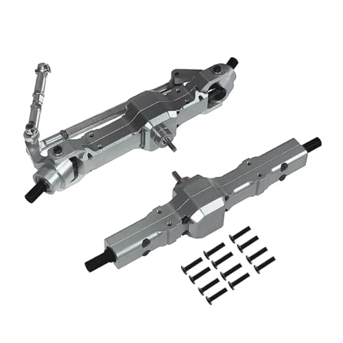 Kompatibel Mit WPL C14 C24 Für Feiyu Für JJRC 1/16 Fernbedienungsauto-Upgrade Modifizierte Teile Metall Metallbrücke Gesamt RC-Zubehör(Gray) von JVRWSC