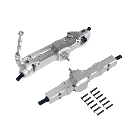 Kompatibel Mit WPL C14 C24 Für Feiyu Für JJRC 1/16 Fernbedienungsauto-Upgrade Modifizierte Teile Metall Metallbrücke Gesamt RC-Zubehör(Silver) von JVRWSC