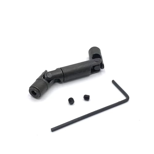 Kompatibel Mit WPL D12 C14 C24 C34 B14 B16 B26 Für HengLong Für FeiYu Für JJRC Für MN RC-Auto-Upgrade-Teile Metallantriebswelle RC-Zubehör(Black) von JVRWSC