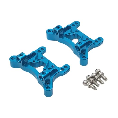 Kompatibel Mit Wltoys A959 A969 A979 K929 Fernbedienungsautos Upgrade Teile RC Ersatzzubehör Metallschockturm Ferngesteuerte Autoteile(Blue) von JVRWSC