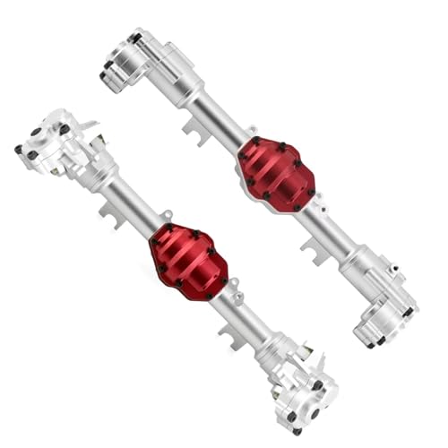 Kompatibel Mit YiKong YK4082 YK4083 Für Absima Für Yucatan CR1.8 1:8 RC Crawler Car Upgrade-Teile Metall Vorne Hinten Portal Achse Gehäuse Vorder Hinterachse RC(Rear Front Axle) von JVRWSC