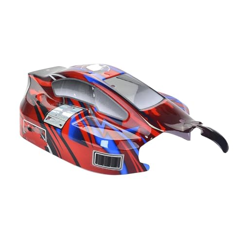 Kompatibel Mit ZD Für Racing 8459 9116 08427 1/8 RC Truck Off-Road Für Buggy Body Shell Cover Auto Shell Teil RC Für Racing Zubehör Ferngesteuerte Autoteile(Red) von JVRWSC