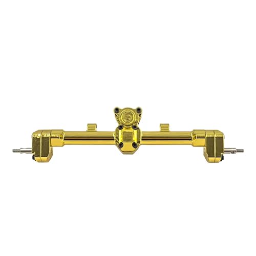 Kompatibel mit Axial Scx24 Upgrade-Teile Portalachsen-Set Kit Vorne und Hinten Metall 1/10 Fernbedienung Crawler Autozubehör Vorder Hinterachse RC(Rear Axle) von JVRWSC