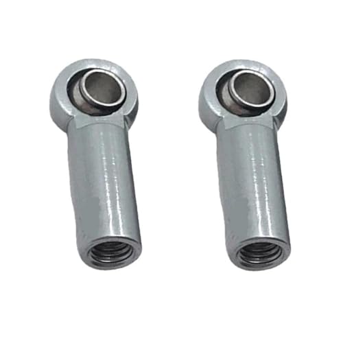 RC Car Spurstange 2X Metall M3 Link Rod End Joint 3MM Ball Kopf Loch L 4 5MM Für RC Auto LKW Upgrade Teil Ersatzteil(Gray) von JVRWSC