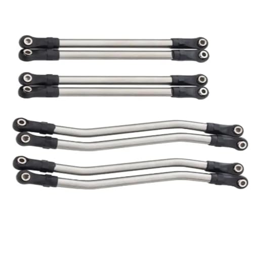 RC Car Spurstange Kompatibel Mit Axial Für Capra 1/10 RC-Lenkverbindungsstangensatz, Aluminiumlegierung-Radstand-Lenkverbindungsstangensatz, RC-Lenkverbindungsstangensatz von JVRWSC
