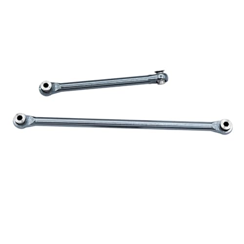RC Car Spurstange Kompatibel Mit Axial Für Capra UTB18 1/18 RC-Autoteil, RC-Autozubehör, Ersatzteile, Langlebige Lenkstange Aus Aluminiumlegierung(Gray) von JVRWSC