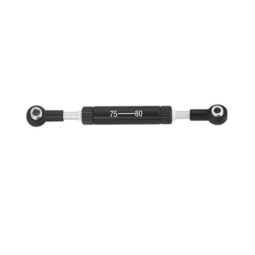 RC Car Spurstange Kompatibel Mit Axial Für SCX10 90027 90046 D90 TRX4 TRX6 Für Wraith 1/10 RC Crawler Auto 1 Stück Metall Lenkgestänge Gestänge Servostange(75-80mm) von JVRWSC