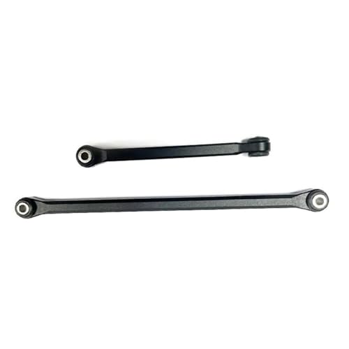 RC Car Spurstange Kompatibel Mit Axial Für UTB18 1/18 RC Autoteil 2 Stück Langlebige Lenkverbindungsstange Aus Aluminiumlegierung Lenkgestänge Spurstange(Black) von JVRWSC