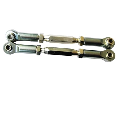 RC Car Spurstange Kompatibel Mit HPI Für BULLET3.0 1/10 RC-Autozubehör, Ersatzteile, Radstand-Lenkstangensatz Aus Aluminiumlegierung(Gray) von JVRWSC