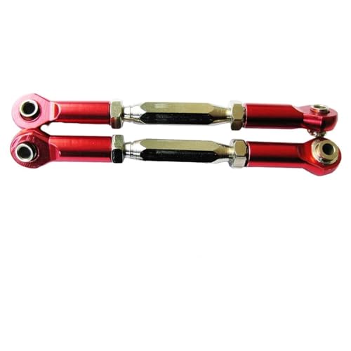 RC Car Spurstange Kompatibel Mit HPI Für BULLET3.0 1/10 RC-Autozubehör, Ersatzteile, Radstand-Lenkstangensatz Aus Aluminiumlegierung(Red) von JVRWSC