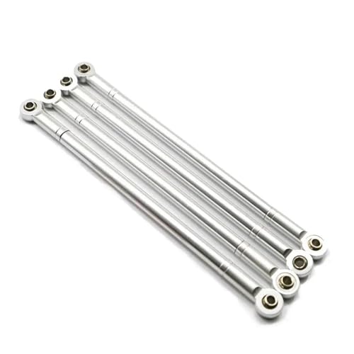 RC Car Spurstange Kompatibel Mit HPI Für Venture 1/10 RC-Autoteil, Lenkstangensatz Aus Aluminiumlegierung, RC-Upgradeteil, RC-Lenkstangensatz(Silver) von JVRWSC