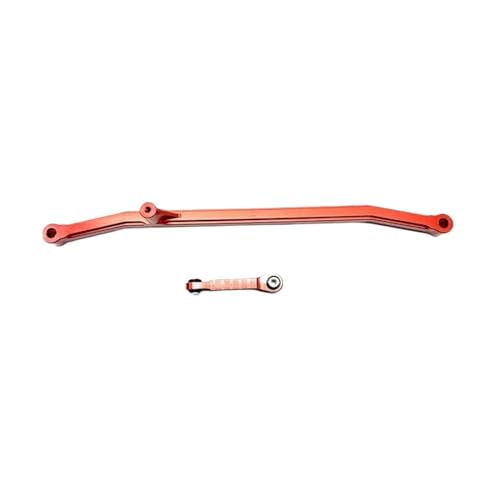 RC Car Spurstange Kompatibel Mit LOSI Für LMT Für Monster Für LKW 18 RC-Upgrade-Teil Lenkverbindungsstange RC-Autoteil Stärkere Lenkgestänge-Spurstange(Red) von JVRWSC