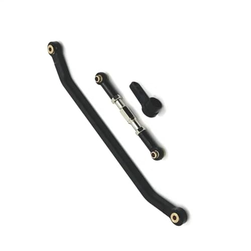 RC Car Spurstange Kompatibel Mit MN Für MN128 1/12 Off-Road RC-Upgrade-Teil Lenkstange RC-Autoteil Langlebige Lenkstange(Black) von JVRWSC