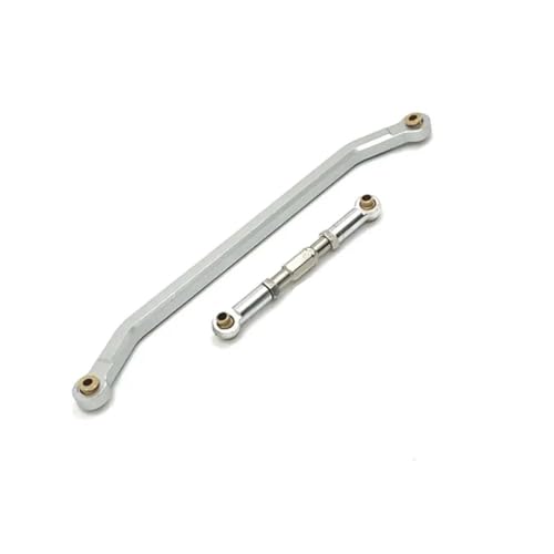 RC Car Spurstange Kompatibel Mit MN Für MN128 1 12 Rc Lenkgestänge, Aluminiumlegierung, Langlebig, Lenkgestänge, Spurstange(White) von JVRWSC