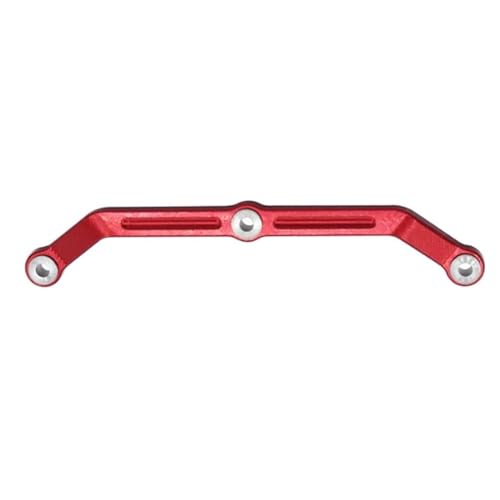 RC Car Spurstange Kompatibel Mit Traxxas Trx4m 1/18 RC Crawler Auto Upgrade Zubehör Aluminiumlegierung Lenkgestänge Verbindungsstange RC Links Gestänge(Red) von JVRWSC