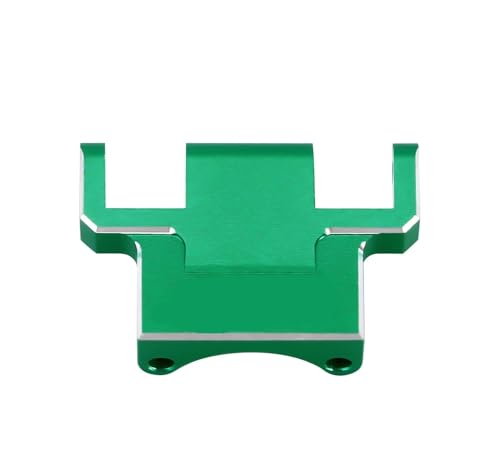 RC Spielzeugautoteile Kompatibel Mit Axial Für SCX24 Für Deadbolt C10 Für JLU Für Gladiator RC Crawler CNC-Aluminiumlegierung Upgrade Der Hinterachsträger-Oberlenkerhalterung(Green) von JVRWSC