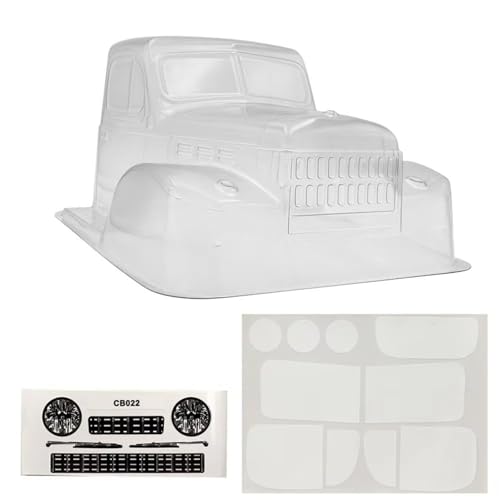 RC Spielzeugautoteile Kompatibel Mit Axial Für Scx10 Für Trx4 Für Yikong 4102 Für Rgt 86100 Für Redcat Für Gen8 Für MST Für Cfx 1/10 Rc Crawler Car Pc Clear Body von JVRWSC