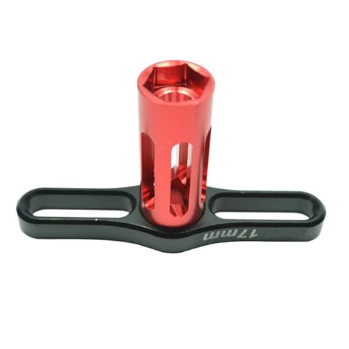 RC Spielzeugautoteile Kompatibel Mit Monster Für Truck, Für Traxxas, Für X-Maxx 1/8, Für Offroad-RC-Truck-Auto, 17 Mm Rad-Sechskantmuttern, Hülsenschlüssel, Metallwerkzeuge, RC-Auto(A) von JVRWSC