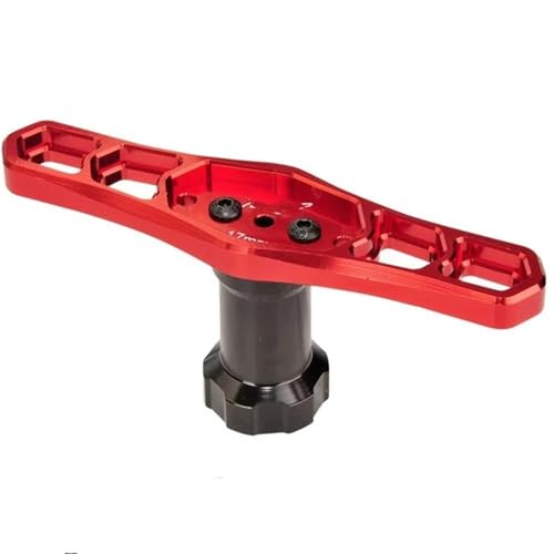 RC Spielzeugautoteile Kompatibel Mit Monster Für Truck, Für Traxxas, Für X-Maxx 1/8, Für Offroad-RC-Truck-Auto, 17 Mm Rad-Sechskantmuttern, Hülsenschlüssel, Metallwerkzeuge, RC-Auto(B) von JVRWSC
