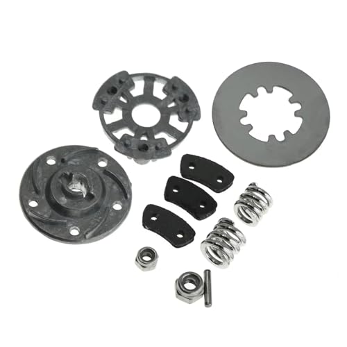 RC Spielzeugautoteile Kompatibel Mit TRAXXAS Für Slash 4X4 Für Rustler Upgrade-Teile Metall-Slipper-Kupplungs-Umbausatz Slipper-Druckplatte Und Nabe 5552X 5556 von JVRWSC