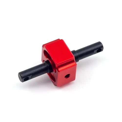 RC Spielzeugautoteile Kompatibel Mit Traxxas Für Drag Für Slash 1967 C10 RC Upgrades Aluminium Differential Locker Spool Diff Case Mounts Kompatibel(Red) von JVRWSC