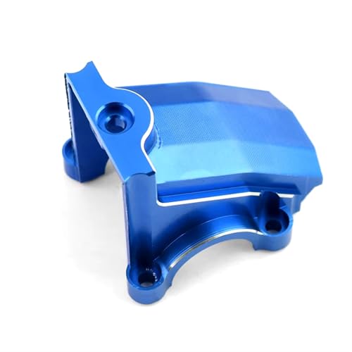 RC Spielzeugautoteile Kompatibel Mit Traxxas Für Xmaxx 6S 8S 1/5 RC Für Monster Truck Upgrade-Teile Metall Vorne/hinten Differentialabdeckung Getriebeabdeckung(Blue) von JVRWSC