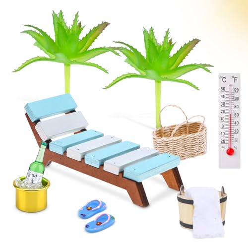 Strand-Mikrolandschaft, 12 Stück Miniatur Deko Strand Deko, Strand Mikrolandschaft, Mini-Stranddekorationen, für DIY, Garten, Urlaub Geschenk,Gartenmöbel Strand-Mikrolandschaft, 12 Stück Miniatur Deko Strand Deko, Strand Mikrolandschaft, Mini-Stranddekorationen, für DIY, Garten, Urlaub Geschenk,Gartenmöbel von JWDMHSJ