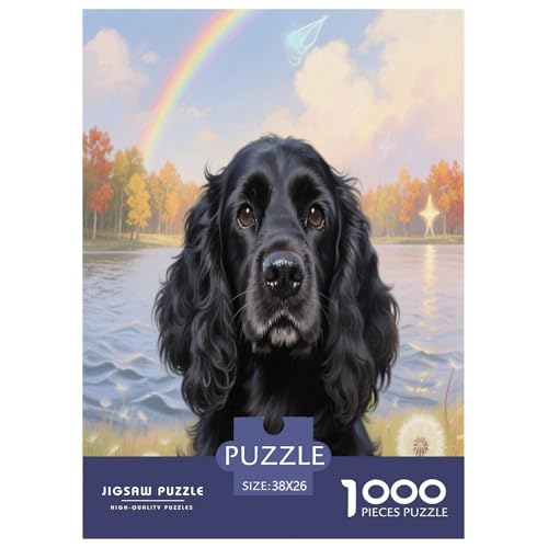 Amerikanischer Cocker Spaniel Premium 1000 Teile Puzzle Unmöglich Geschicklichkeitsspiel Für Die Ganze Familie Süße Haustiere Spielzeug Ab 14 Jahren 38x26cm/1000pcs Amerikanischer Cocker Spaniel Premium 1000 Teile Puzzle Unmöglich Geschicklichkeitsspiel Für Die Ganze Familie Süße Haustiere Spielzeug Ab 14 Jahren 38x26cm/1000pcs von JWEGVOSAY