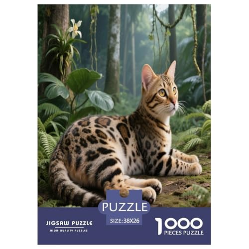Bengalenen 1000 Teile Puzzle Premium Quality Geschicklichkeitsspiel Für Die Ganze Familie Süße Haustiere Geschenkideen Ab 14 Jahren 38x26cm/1000pcs Bengalenen 1000 Teile Puzzle Premium Quality Geschicklichkeitsspiel Für Die Ganze Familie Süße Haustiere Geschenkideen Ab 14 Jahren 38x26cm/1000pcs von JWEGVOSAY
