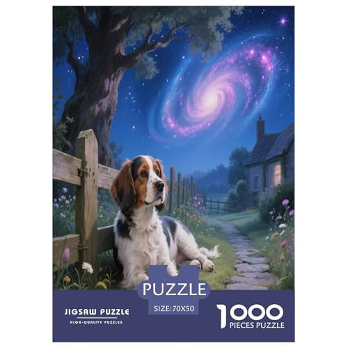Cavalier König Charles Spaniel Premium 1000 Teile Puzzle Unmöglich Dekompressionsspiel Süße Haustiere Geschenkideen Für Erwachsene Und Kinder Ab 12 Jahren 70x50cm/1000pcs Cavalier König Charles Spaniel Premium 1000 Teile Puzzle Unmöglich Dekompressionsspiel Süße Haustiere Geschenkideen Für Erwachsene Und Kinder Ab 12 Jahren 70x50cm/1000pcs von JWEGVOSAY
