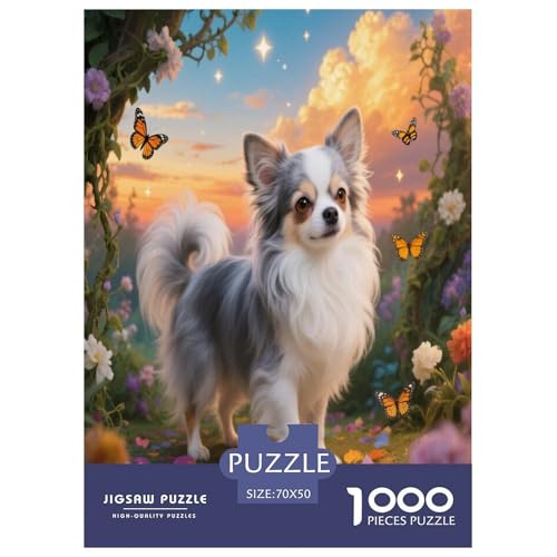 Chihuahua Premium 1000 Teile Puzzle Unmöglich Dekompressionsspiel Süße Haustiere Geschenkideen Kinder Ab 14 Jahren 70x50cm/1000pcs Chihuahua Premium 1000 Teile Puzzle Unmöglich Dekompressionsspiel Süße Haustiere Geschenkideen Kinder Ab 14 Jahren 70x50cm/1000pcs von JWEGVOSAY