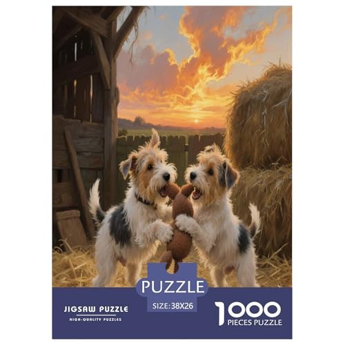 Der Der Cairn Terrier Premium 1000 Teile Puzzle Unmöglich Dekompressionsspiel Süße Haustiere Spielzeug Kinder Ab 14 Jahren 38x26cm/1000pcs Der Der Cairn Terrier Premium 1000 Teile Puzzle Unmöglich Dekompressionsspiel Süße Haustiere Spielzeug Kinder Ab 14 Jahren 38x26cm/1000pcs von JWEGVOSAY