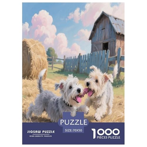 Der Der Dandie Dinmont Terrier Premium 1000 Teile Puzzle Unmöglich Geschicklichkeitsspiel Für Die Ganze Familie Süße Haustiere Geschenkideen Für Erwachsene Und Kinder Ab 12 Jahren 70x50cm/1000pcs Der Der Dandie Dinmont Terrier Premium 1000 Teile Puzzle Unmöglich Geschicklichkeitsspiel Für Die Ganze Familie Süße Haustiere Geschenkideen Für Erwachsene Und Kinder Ab 12 Jahren 70x50cm/1000pcs von JWEGVOSAY