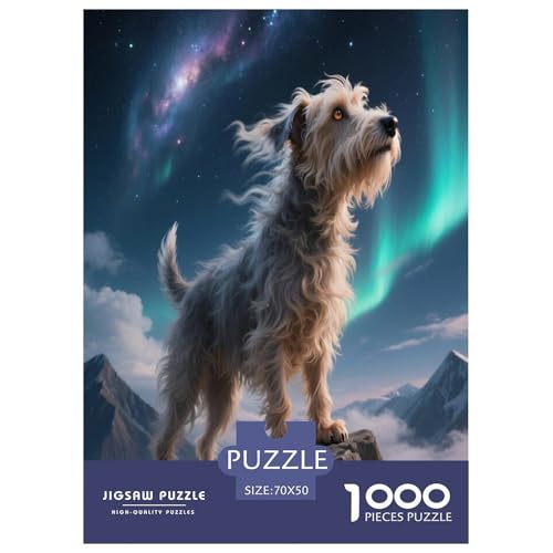 Der Der Dandie Dinmont Terrier Premium 1000 Teile Puzzle Unmöglich Geschicklichkeitsspiel Für Die Ganze Familie Süße Haustiere Spielzeug Ab 14 Jahren 70x50cm/1000pcs Der Der Dandie Dinmont Terrier Premium 1000 Teile Puzzle Unmöglich Geschicklichkeitsspiel Für Die Ganze Familie Süße Haustiere Spielzeug Ab 14 Jahren 70x50cm/1000pcs von JWEGVOSAY