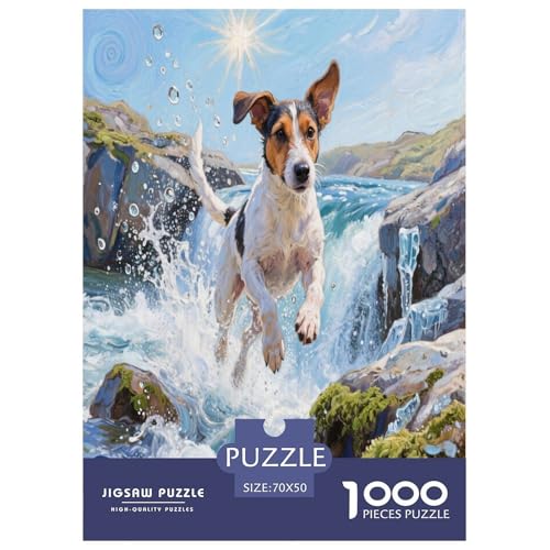 Der Der Lakeland Terrier 1000 Teile Puzzle Premium Quality Dekompressionsspiel Süße Haustiere Geschenkideen Für Erwachsene Und Kinder Ab 12 Jahren 70x50cm/1000pcs Der Der Lakeland Terrier 1000 Teile Puzzle Premium Quality Dekompressionsspiel Süße Haustiere Geschenkideen Für Erwachsene Und Kinder Ab 12 Jahren 70x50cm/1000pcs von JWEGVOSAY