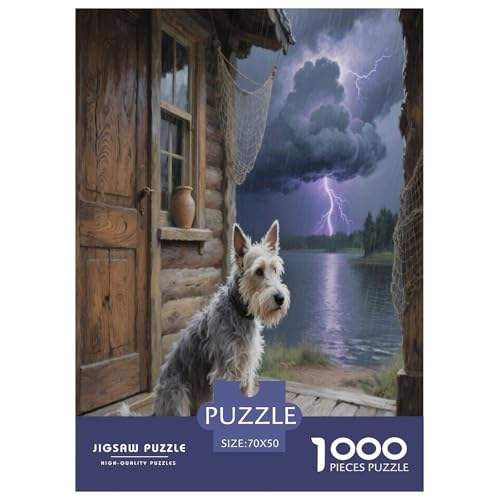 Der Der Lakeland Terrier 1000 Teile Puzzle Unmöglich Dekompressionsspiel Süße Haustiere Spielzeug Kinder Ab 14 Jahren 70x50cm/1000pcs Der Der Lakeland Terrier 1000 Teile Puzzle Unmöglich Dekompressionsspiel Süße Haustiere Spielzeug Kinder Ab 14 Jahren 70x50cm/1000pcs von JWEGVOSAY