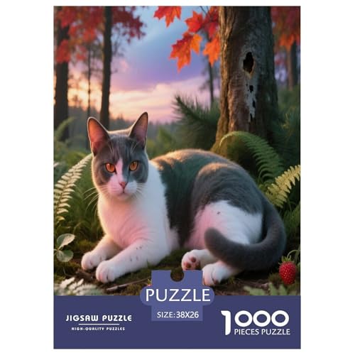 Exotische Kurzhaare 1000 Teile Puzzle Premium Quality Geschicklichkeitsspiel Für Die Ganze Familie Süße Haustiere Geschenkideen Kinder Ab 14 Jahren 38x26cm/1000pcs Exotische Kurzhaare 1000 Teile Puzzle Premium Quality Geschicklichkeitsspiel Für Die Ganze Familie Süße Haustiere Geschenkideen Kinder Ab 14 Jahren 38x26cm/1000pcs von JWEGVOSAY