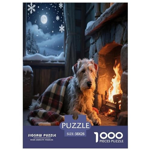 Irischer Terrier 1000 Teile Puzzle Premium Quality Dekompressionsspiel Süße Haustiere Spielzeug Kinder Ab 14 Jahren 38x26cm/1000pcs Irischer Terrier 1000 Teile Puzzle Premium Quality Dekompressionsspiel Süße Haustiere Spielzeug Kinder Ab 14 Jahren 38x26cm/1000pcs von JWEGVOSAY