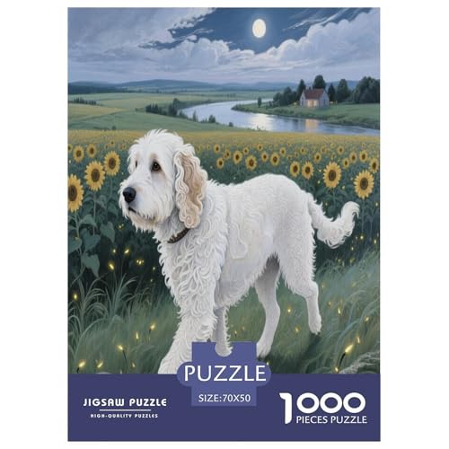 Komondor Premium 1000 Teile Puzzle Premium Quality Dekompressionsspiel Süße Haustiere Spielzeug Kinder Ab 14 Jahren 70x50cm/1000pcs Komondor Premium 1000 Teile Puzzle Premium Quality Dekompressionsspiel Süße Haustiere Spielzeug Kinder Ab 14 Jahren 70x50cm/1000pcs von JWEGVOSAY