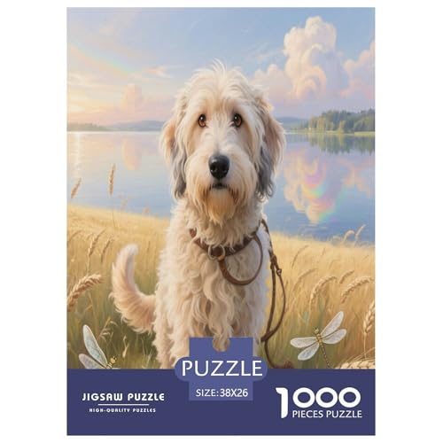 Komondor Premium 1000 Teile Puzzle Unmöglich Dekompressionsspiel Süße Haustiere Spielzeug Für Erwachsene Und Kinder Ab 12 Jahren 38x26cm/1000pcs Komondor Premium 1000 Teile Puzzle Unmöglich Dekompressionsspiel Süße Haustiere Spielzeug Für Erwachsene Und Kinder Ab 12 Jahren 38x26cm/1000pcs von JWEGVOSAY