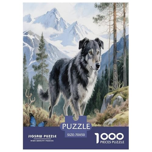 Norwegischer Elkhound 1000 Teile Puzzle Premium Quality Geschicklichkeitsspiel Für Die Ganze Familie Süße Haustiere Geschenkideen Ab 14 Jahren 70x50cm/1000pcs Norwegischer Elkhound 1000 Teile Puzzle Premium Quality Geschicklichkeitsspiel Für Die Ganze Familie Süße Haustiere Geschenkideen Ab 14 Jahren 70x50cm/1000pcs von JWEGVOSAY
