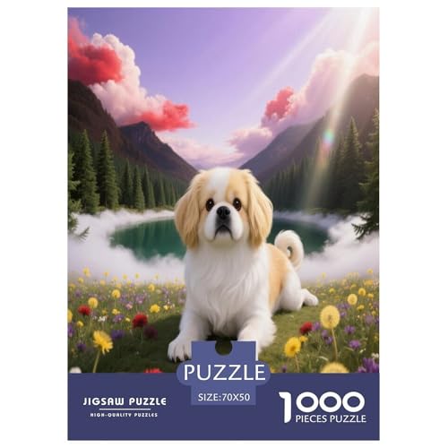 Pekinger 1000 Teile Puzzle Unmöglich Dekompressionsspiel Süße Haustiere Geschenkideen Für Erwachsene Und Kinder Ab 12 Jahren 70x50cm/1000pcs Pekinger 1000 Teile Puzzle Unmöglich Dekompressionsspiel Süße Haustiere Geschenkideen Für Erwachsene Und Kinder Ab 12 Jahren 70x50cm/1000pcs von JWEGVOSAY