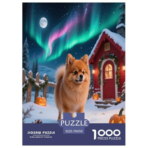 Pommern 1000 Teile Puzzle Unmöglich Dekompressionsspiel Süße Haustiere Geschenkideen Kinder Ab 14 Jahren 70x50cm/1000pcs Pommern 1000 Teile Puzzle Unmöglich Dekompressionsspiel Süße Haustiere Geschenkideen Kinder Ab 14 Jahren 70x50cm/1000pcs von JWEGVOSAY