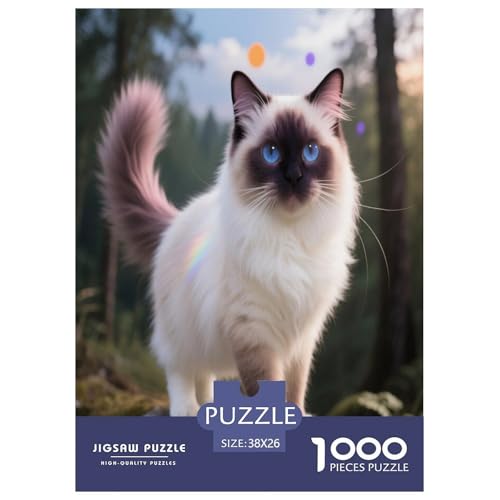 Ragdoll 1000 Teile Puzzle Premium Quality Geschicklichkeitsspiel Für Die Ganze Familie Süße Haustiere Spielzeug Ab 14 Jahren 38x26cm/1000pcs Ragdoll 1000 Teile Puzzle Premium Quality Geschicklichkeitsspiel Für Die Ganze Familie Süße Haustiere Spielzeug Ab 14 Jahren 38x26cm/1000pcs von JWEGVOSAY
